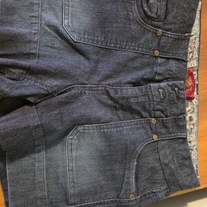 Women's Dark Blue Jean Shorts